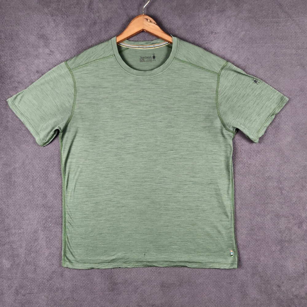 Smartwool Classic All Season Merino Shirt Mens XL Fern Green Heather Activewear